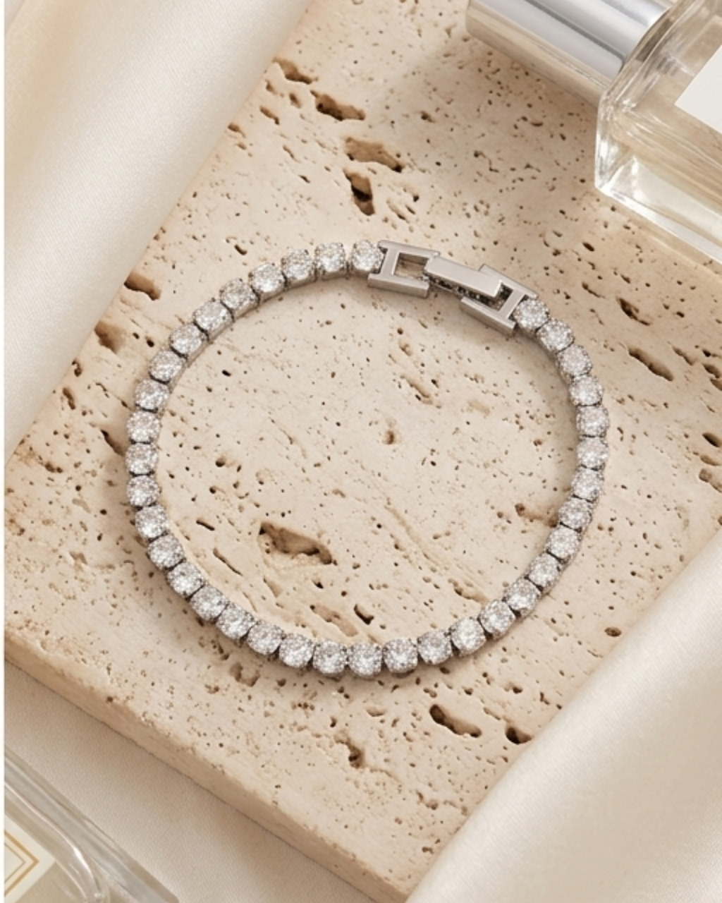 Silver Tennis Bracelet