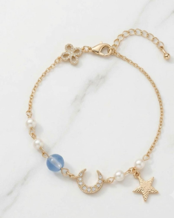 MiniCharm Bracelet- Blue