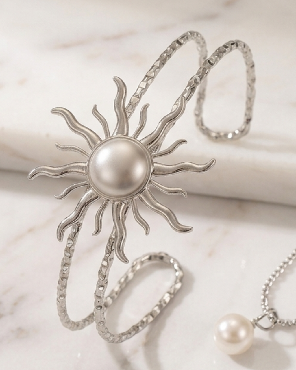 Sun Bracelet - Silver
