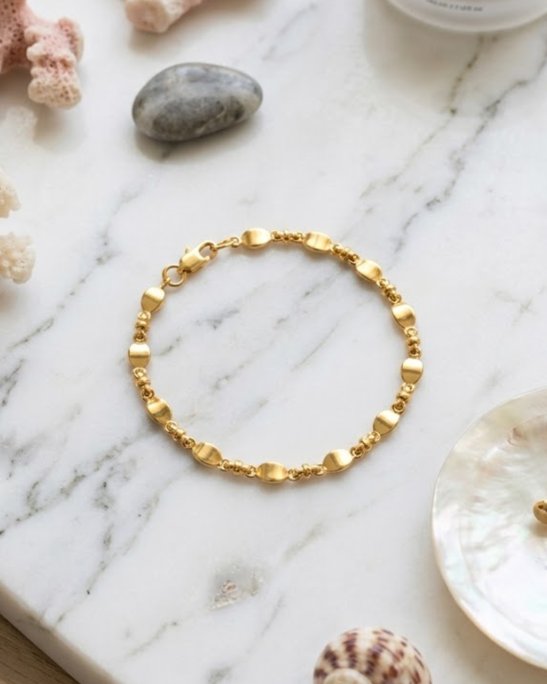 Gold Drops Bracelet