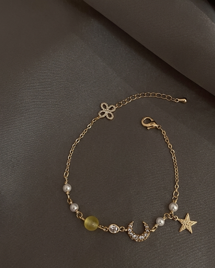 MiniCharm Bracelet - Yellow
