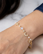 MiniCharm Bracelet- White