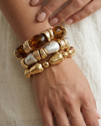 Retro Acrylic Bracelet Set -3