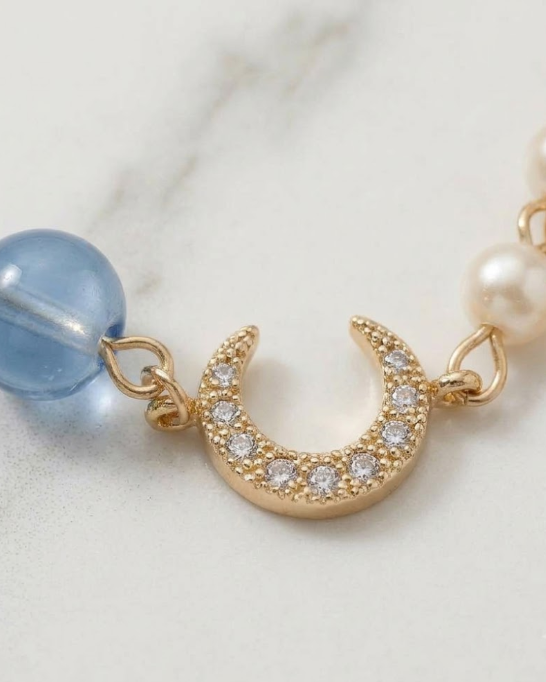 MiniCharm Bracelet- Blue
