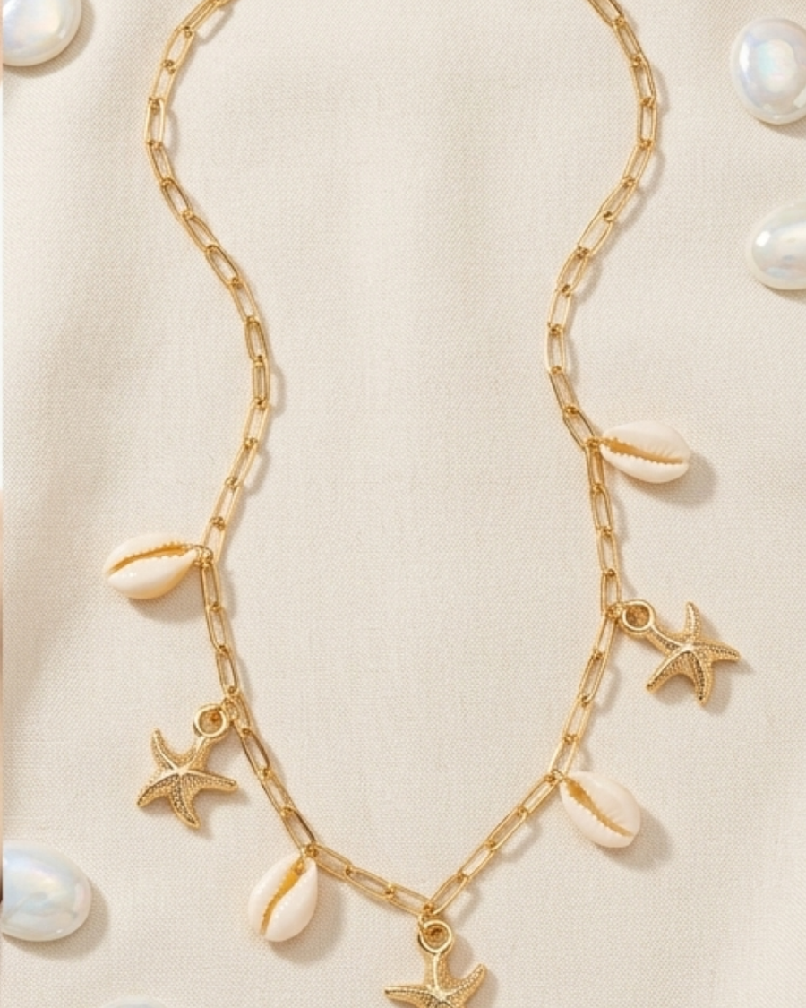Starfish Shell Chain