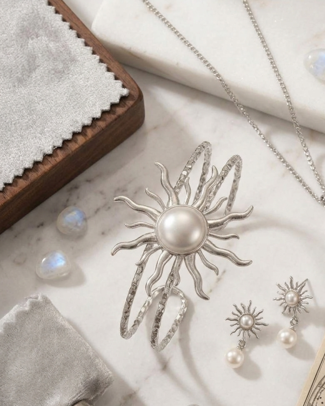 Sun Bracelet - Silver