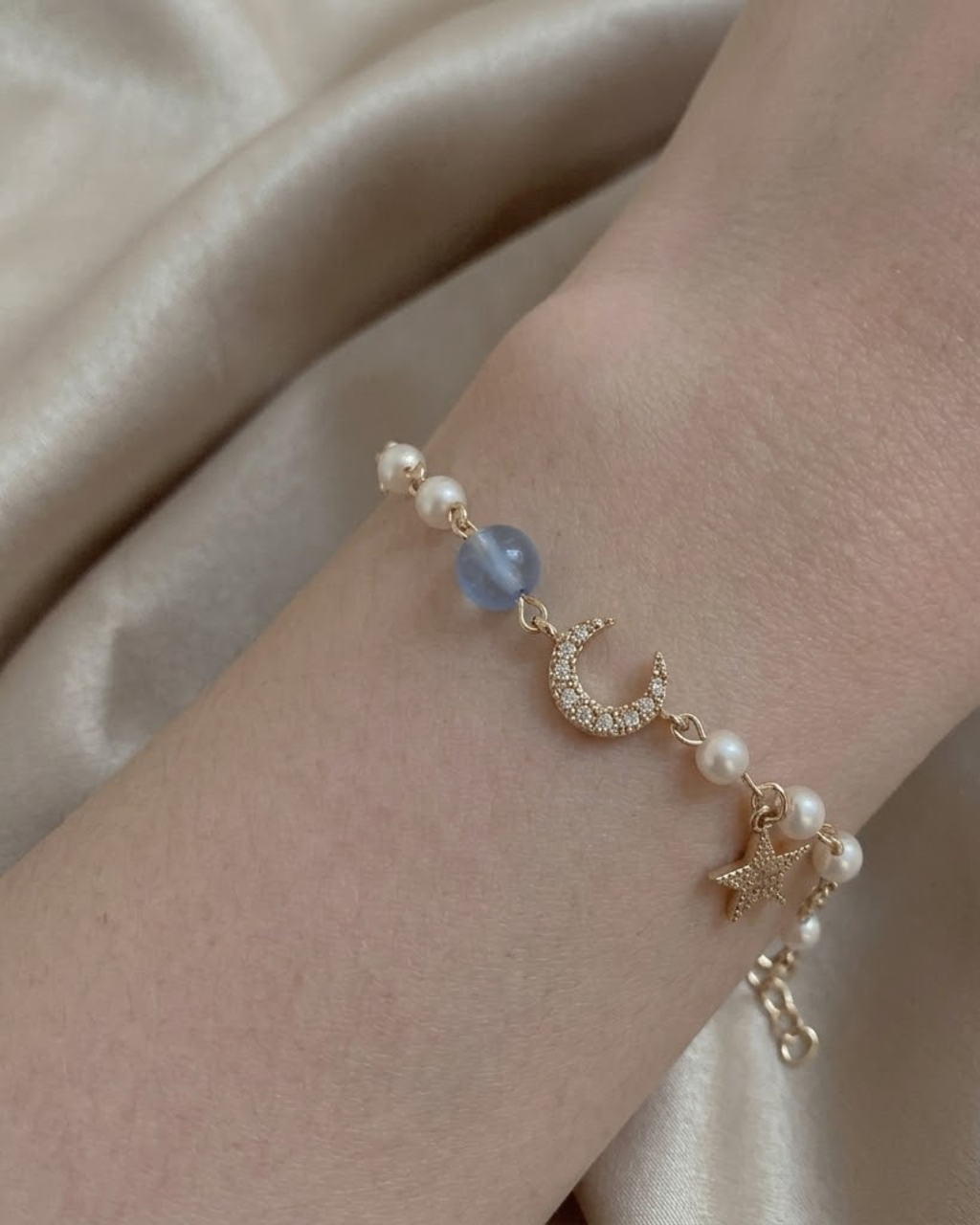 MiniCharm Bracelet- Blue