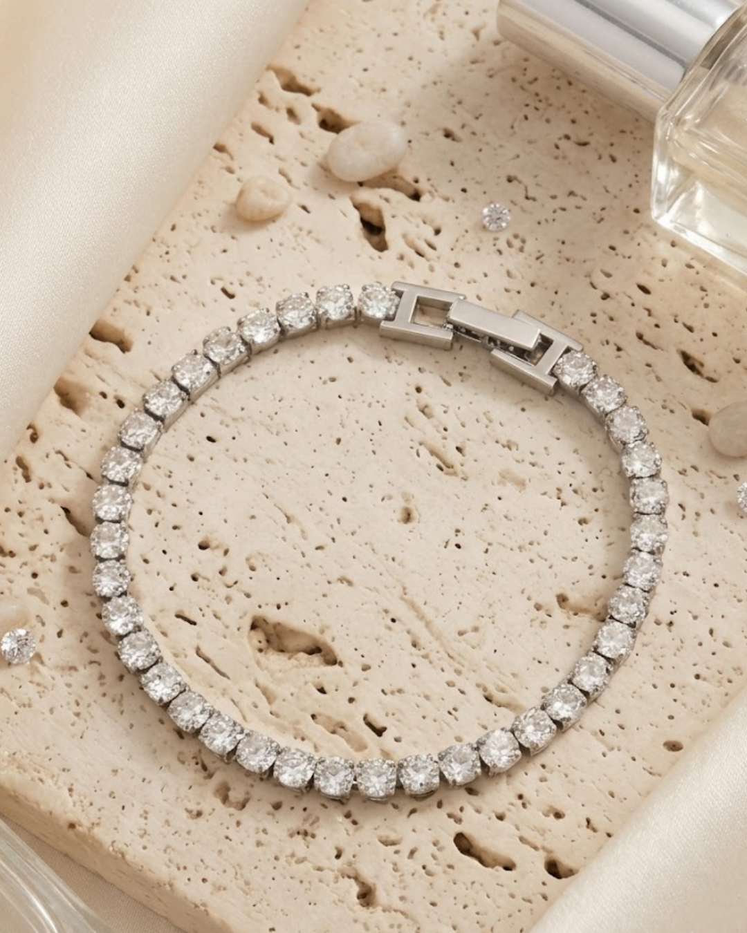 Silver Tennis Bracelet