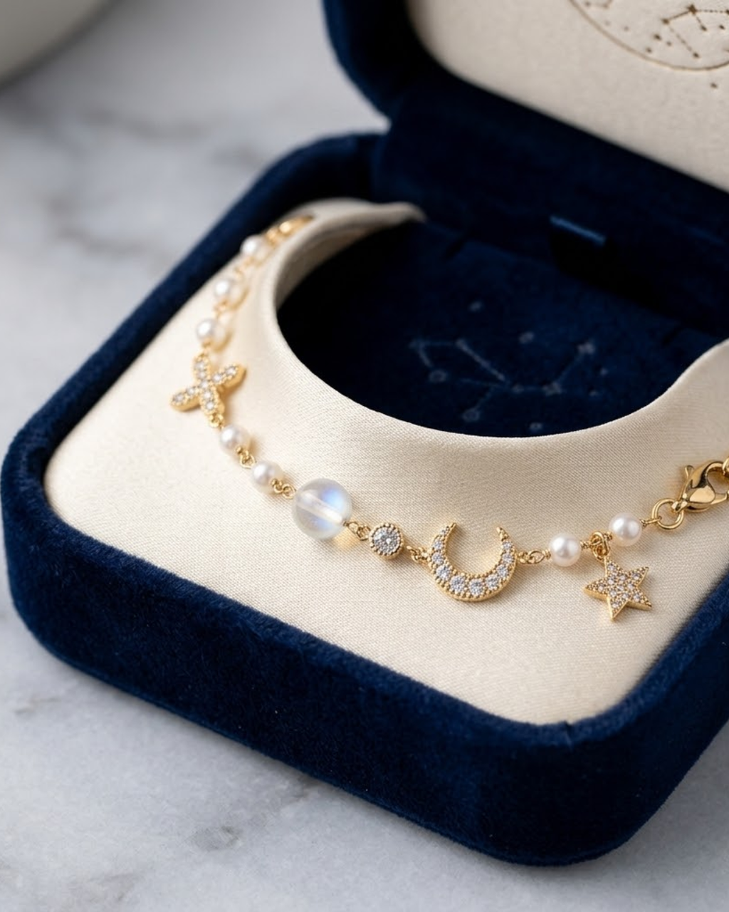 MiniCharm Bracelet- White