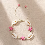 Pink Star Shell Bracelet