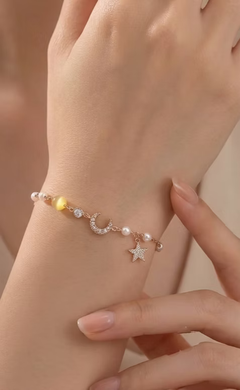 MiniCharm Bracelet - Yellow