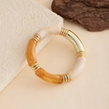 Golden Ombre Acrylic Bangle