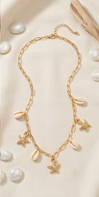 Starfish Shell Chain