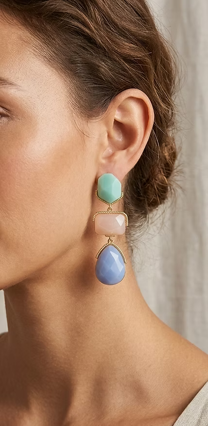 Frost Geometric Earrings
