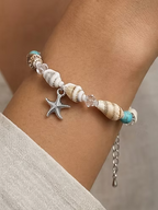 Starfish Bracelet - Blue