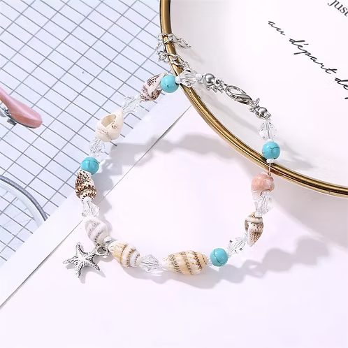 Starfish Bracelet - Blue
