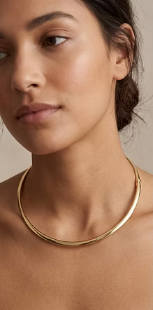 Glossy Choker Gold