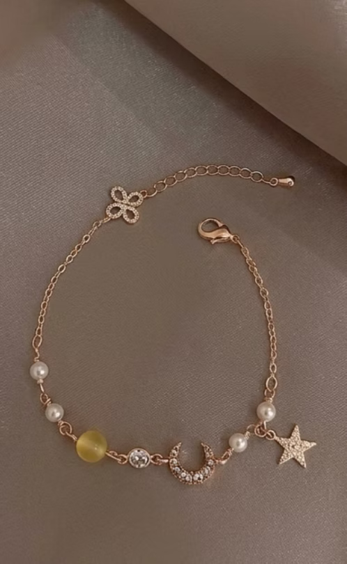 MiniCharm Bracelet - Yellow